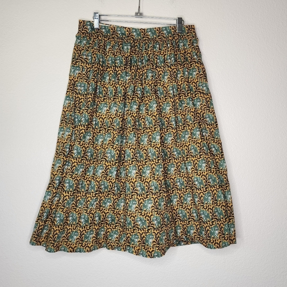 J. Crew Ratti Elephant Print Skirt 10 - Picture 4 of 9